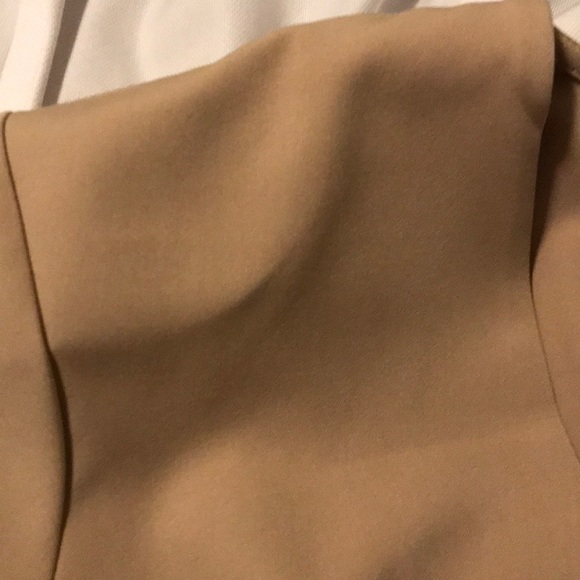 ASOS DESIGN Mini Dress Soft Camel Size 6 - Picture 8 of 12